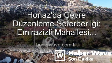 Honaz’da Çevre Düzenleme Seferberliği: Emirazizli Mahallesi Yeniden Şekilleniyor