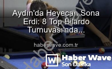 bilardo turnuvası - Aydın'da Heyecan Sona Erdi: 8 Top Bilardo Turnuvası'nda Şampiyonlar Belli Oldu!