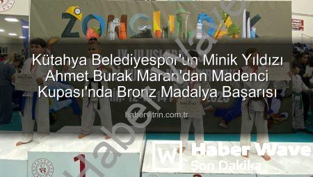 Kütahya Belediyespor’un Parlayan Yıldızı Ahmet Burak Maran, Madenci Kupası’nda Bronz Madalya Kazandı!