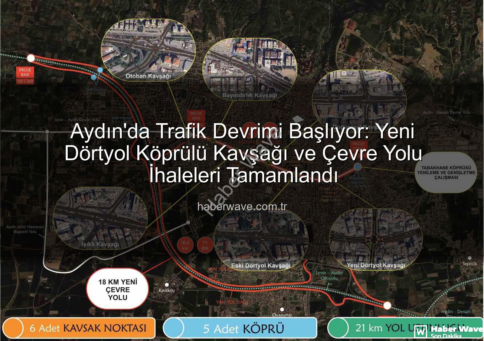 Aydın trafik sorunu - Aydın'da Trafik Devrimi Başlıyor: Yeni Dörtyol Köprülü Kavşağı ve Çevre Yolu İhaleleri Tamamlandı